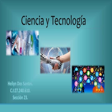 Ciencia y tecnologia | PPTX