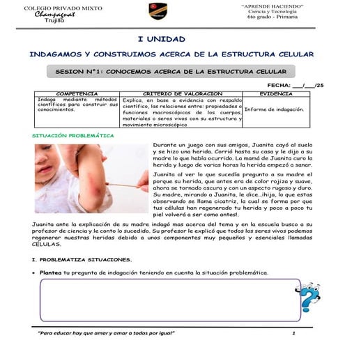CIENCIA Y TECNOLOGIA 2. SEXTO DE PRIMARIA EDUCACION - TRUJILLO | PDF