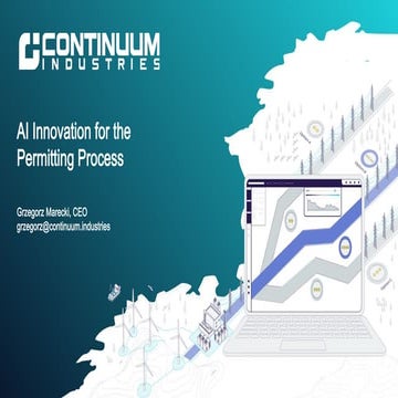 Session 15: Grzegorz Marecki - AI Innovation for the Permitting Process