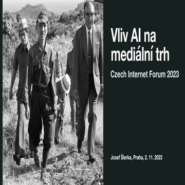 Vliv AI na mediální trh