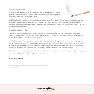 Cartaz para conscientização sobre c...