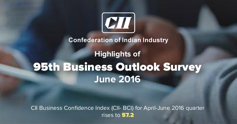 CII Business Confidence Index Highlights