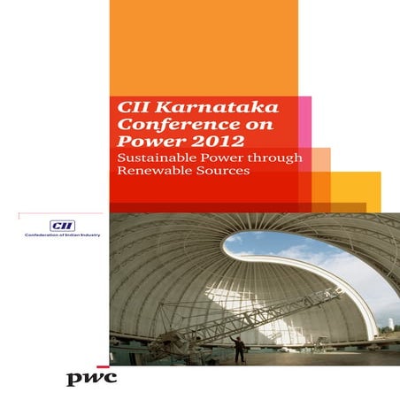 PWC renewable energy report India 2012