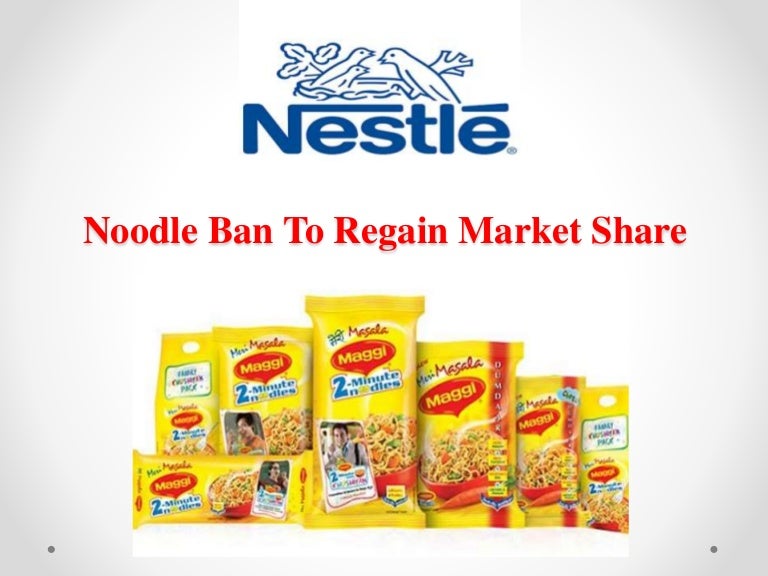 NESTLE Noodle ban to Relaunch