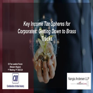 CII Western Region Tax Leaders Forum - Sandeep Jhunjhunwala - Nangia Andersen...