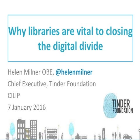 Why Libraries are Vital to Closing the Digital Divide