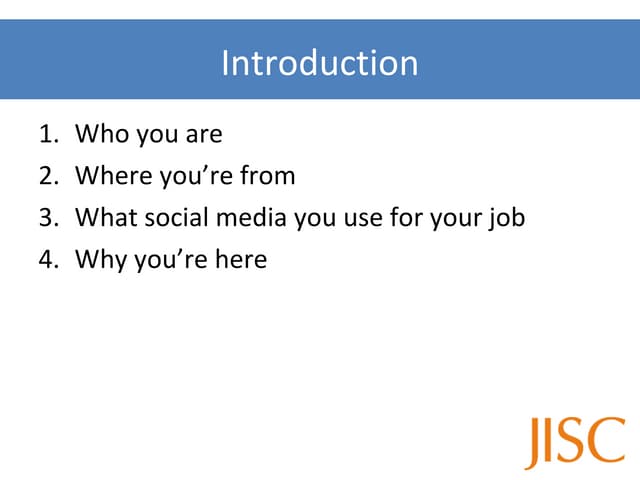 Andy McGregor, JISC