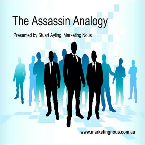 Stuart Ayling presents The Assassin Analogy at Chartered Institute of ...