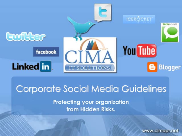 Corporate Social Media Guidelines -...
