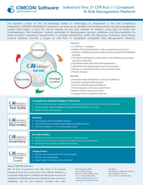 Integpro Risk Assessment System - Cimcon Software | PDF