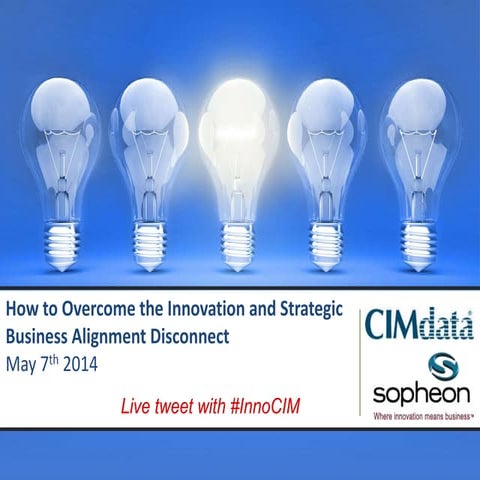How to Overcome the Innovation and Strategic Business Alignment Disconnect