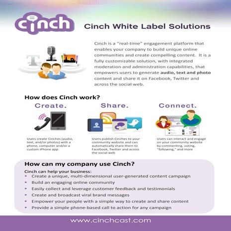 Cinch | PDF