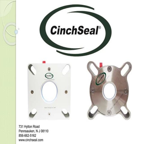 Cinchseals replacing packing | PPTX