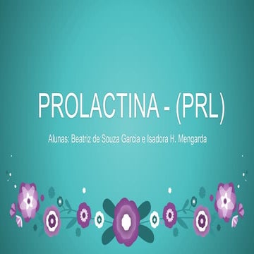 Hormônio prolactina - (PRL)