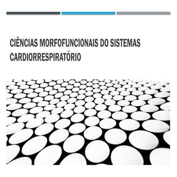 Ciências Morfofuncionais do sistemas cardiorrespiratório.pptx