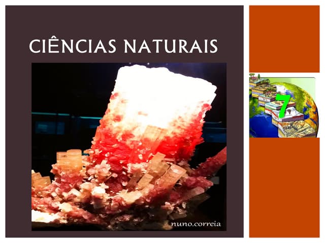 Ciências naturais 7   os minerais