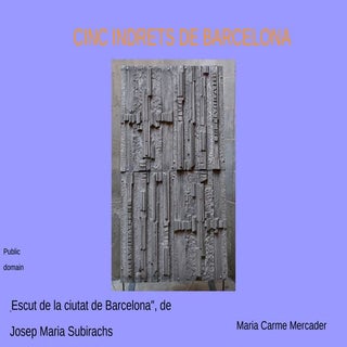 Cinc indrets de Barcelona 