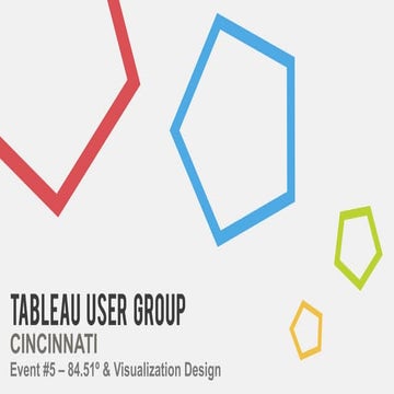 Cincinnati Tableau User Group Event #5