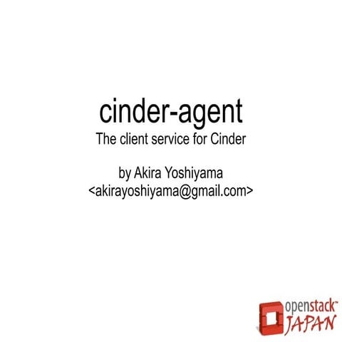 cinder-agent