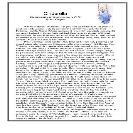 Cinderella jan 2015 1 | PDF