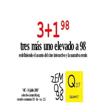 Cine Interactivo y Remix