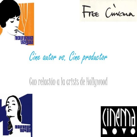Cine autor vs cine comercial 