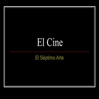 El cine y sus géneros
