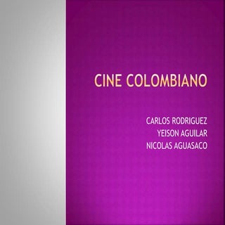 Cine colombiano