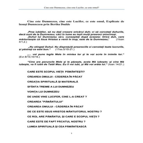 CINE ESTE DUMNEZEU  Explicat de Înşusi Dumnezeu prin Bertha Dudde 