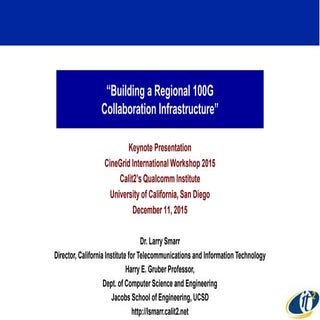 Building a Regional 100G Collaborat...