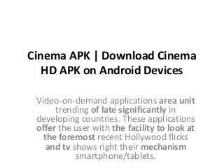 Cinema apk