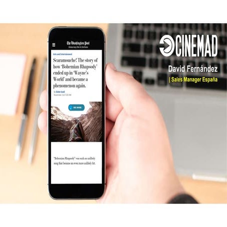 Cinemad interactive advertising video 2019