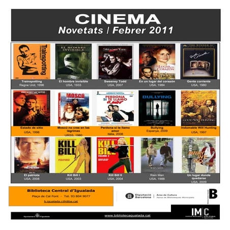 Cinema juliol 2011 | PDF