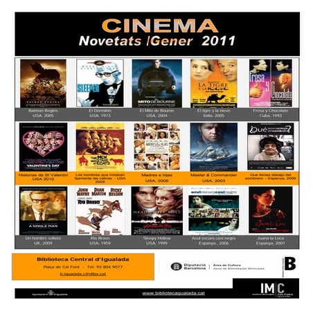 Cinema juliol 2011 | PDF