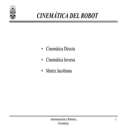 Cinematica
