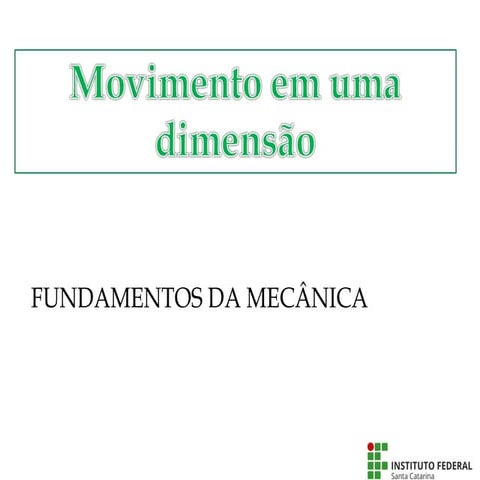 Plano de aula - Física 1º ano (MRU e MRUV) | PDF