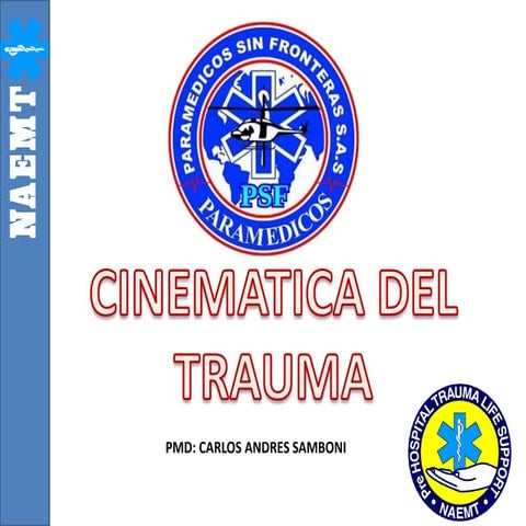 Cinematica del trauma en accidentes vehiculares | PPTX