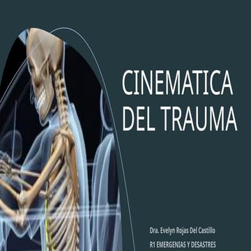 Cinematica del trauma | PDF