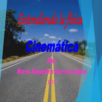 La Cinemática.pptxmmmmmmmmmmmmmmmmmmmmmm | PPTX