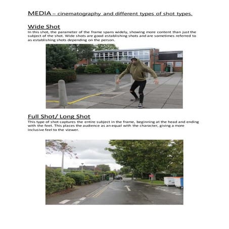 Types of Shots | PPT