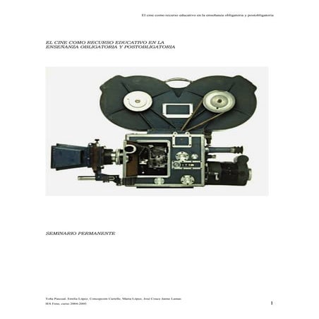 Cine recurso educativo 