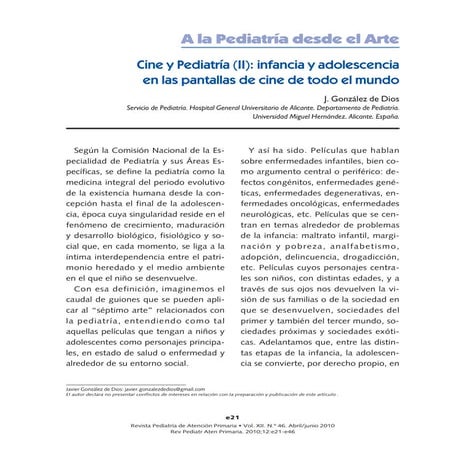 Cine y pediatria (ii)
