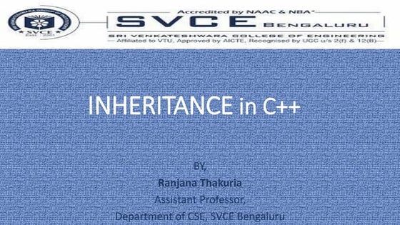 Inheritance In Java | PPT