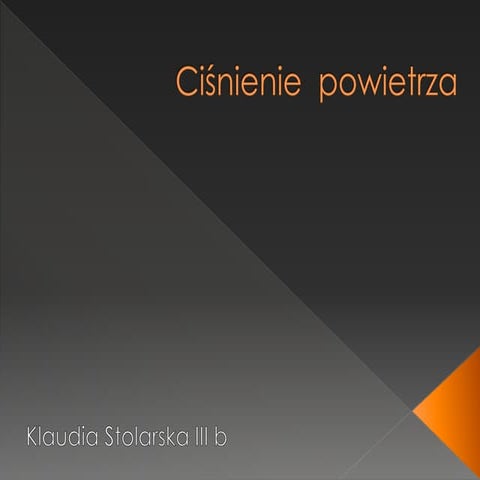 Ciśnienie  powietrza