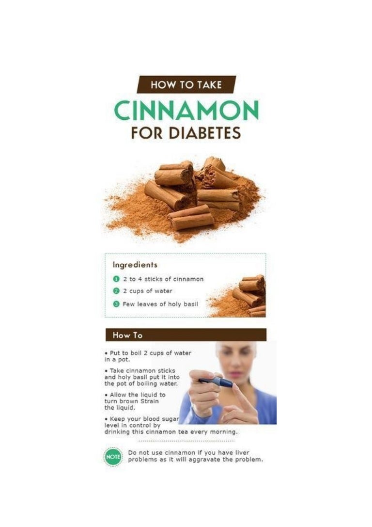 Cinnamon for diabetes
