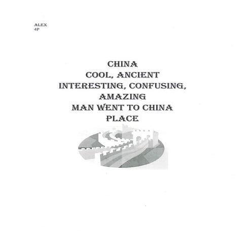 Cinquain Poems Mrs. Passante's 4th Grade Class