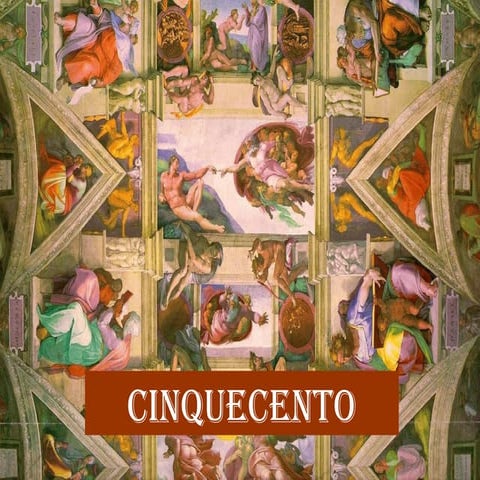 Cinquecento. Bramante, Miguel Ángel y Leonardo
