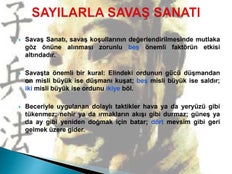 Cin sun tzu sayilarla savas sanati
