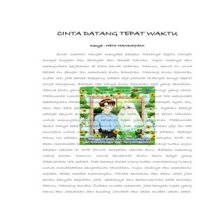 Cinta datang tepat waktu