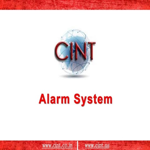 CINT alarm systems